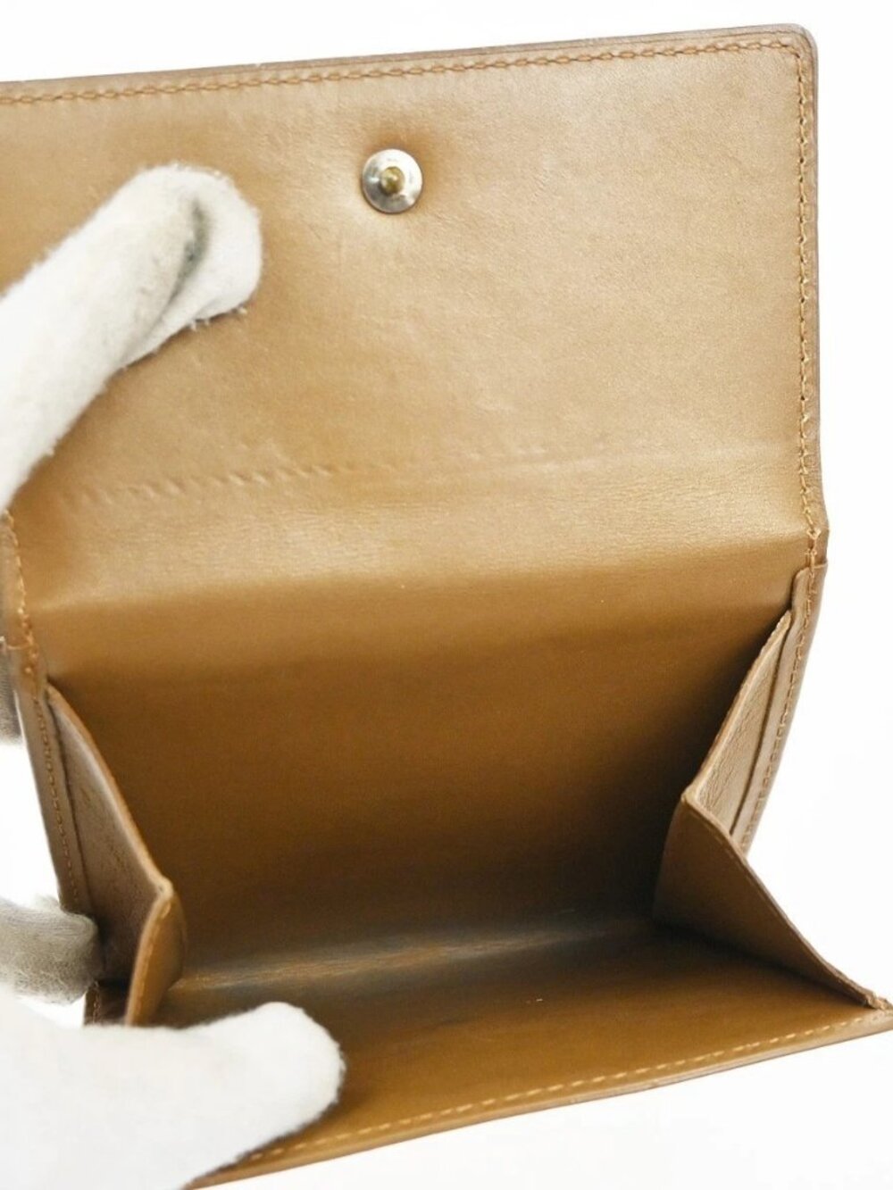 LOUIS VUITTON Porte Monnaie Billets Wallet Monogram Mat Gold BE M65117 67KD037 - Picture 16 of 16